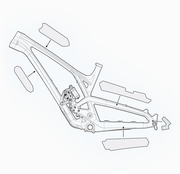 Shuttle Protection Kit - Matte Clear